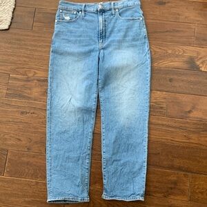 Madewell Light Blue Straight Leg Jeans